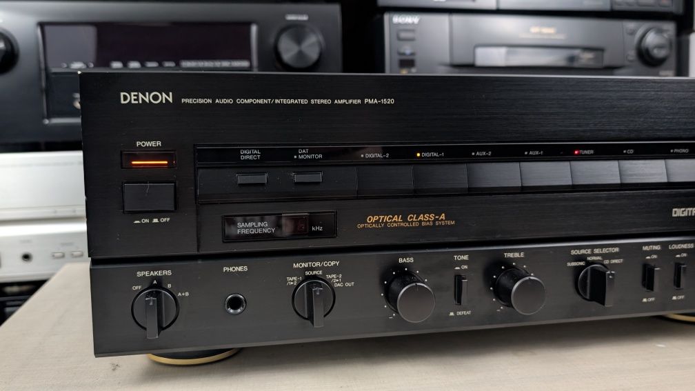 Denon PMA-1520 Audiofilski wzmacniacz stereo z przetwornikiem DAC