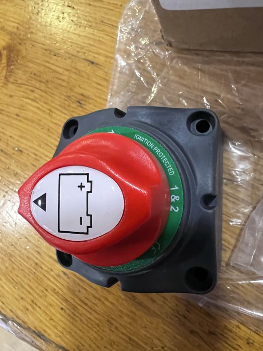 Interruptor Desconexão isolador Bateria - NOVO