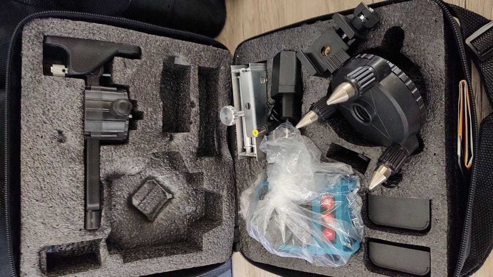 Лазерний рівень, нівелір, уровень, різні комплектації, 4D 360°