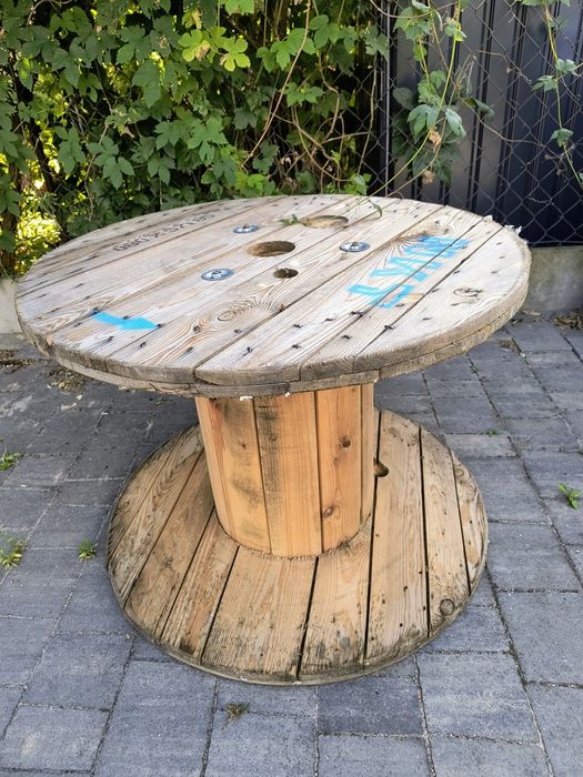 Szpula drewniana bęben