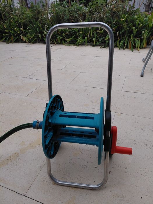 Kit rega enrolador + mangueira 20mts