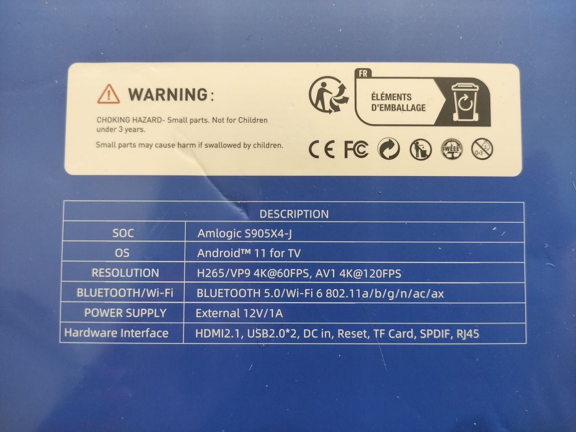 KinHank G1 4/32gb Android TV Box 4k NEW! ТВ приставка