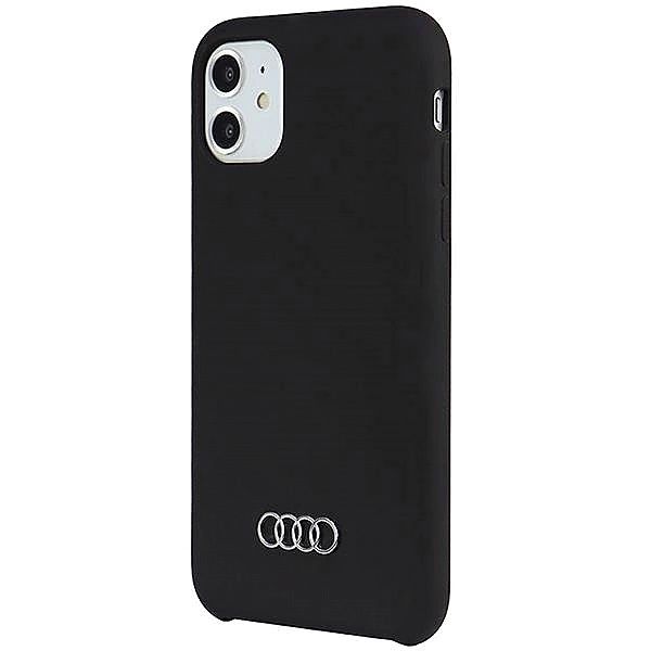 Etui Audi Silicone Case na iPhone 12 / iPhone 12 Pro - czarne
