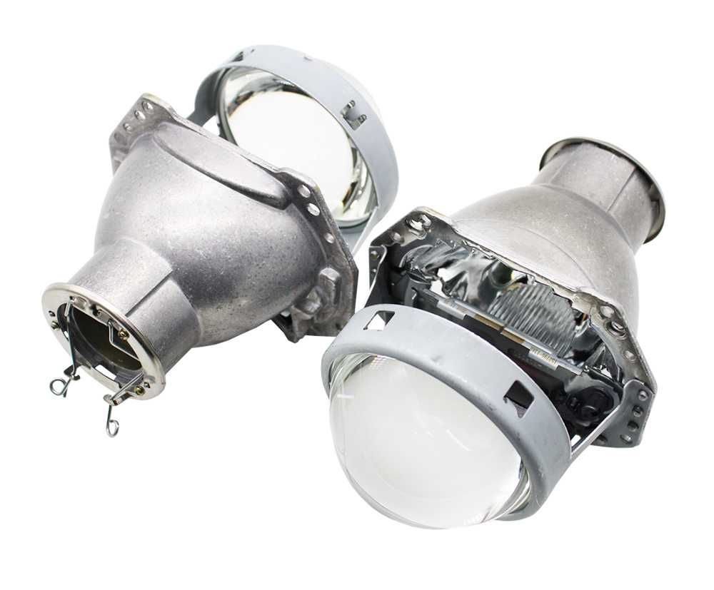 Биксеноновые би-линзы Hella 3R 5R F1 3 дюйма Blue ксенон Koito Q5