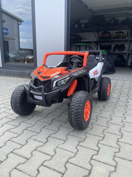 Auto na akumulator Quad Buggy UTV  4 x 200 W 24V Pomarańczowy
