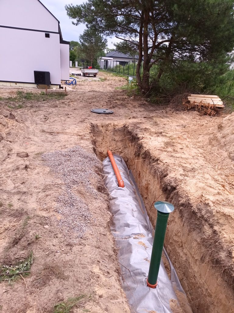 Mała ekologiczna oczyszczalnia ścieków ,szambo, deszczówka