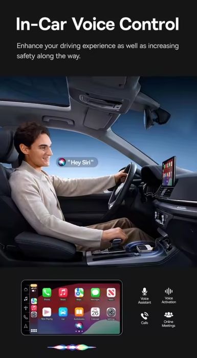 Бездротовий мультимедійний адаптер Baseus Car Play Prime Trip