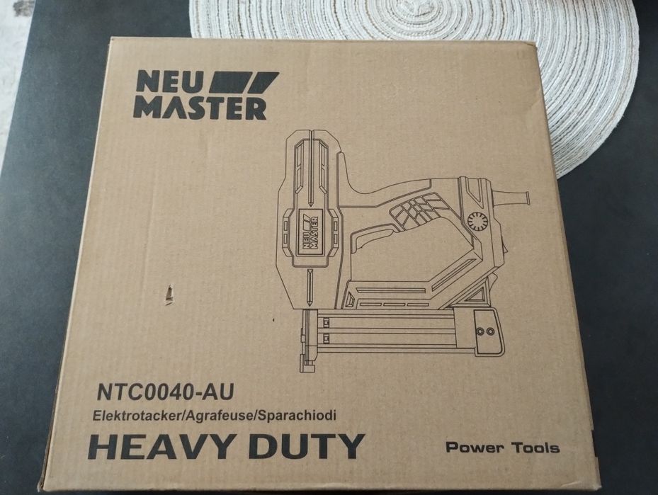 Elektryczny zszywacz pistolet tapicerki Neu Master