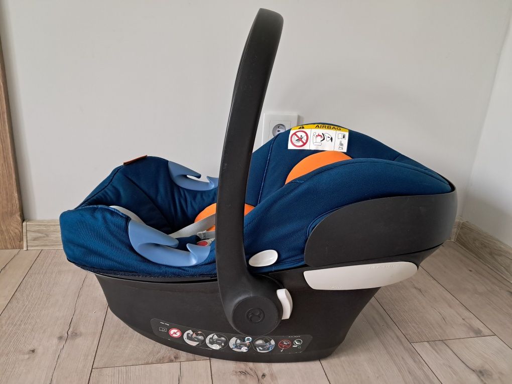 Fotelik Cybex Aton M 0-13kg Navy Blue nosidełko