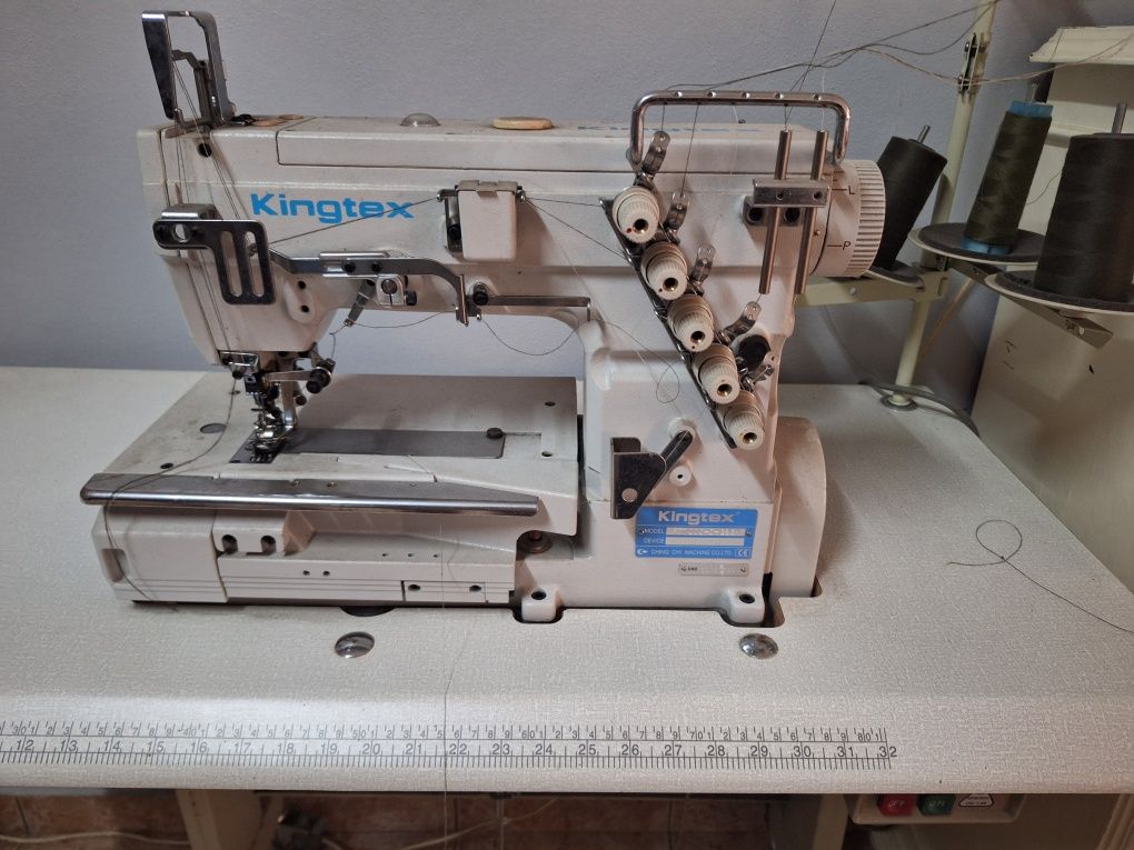 Maquina de Recobrimento e Baínhas Kingtex monofasica