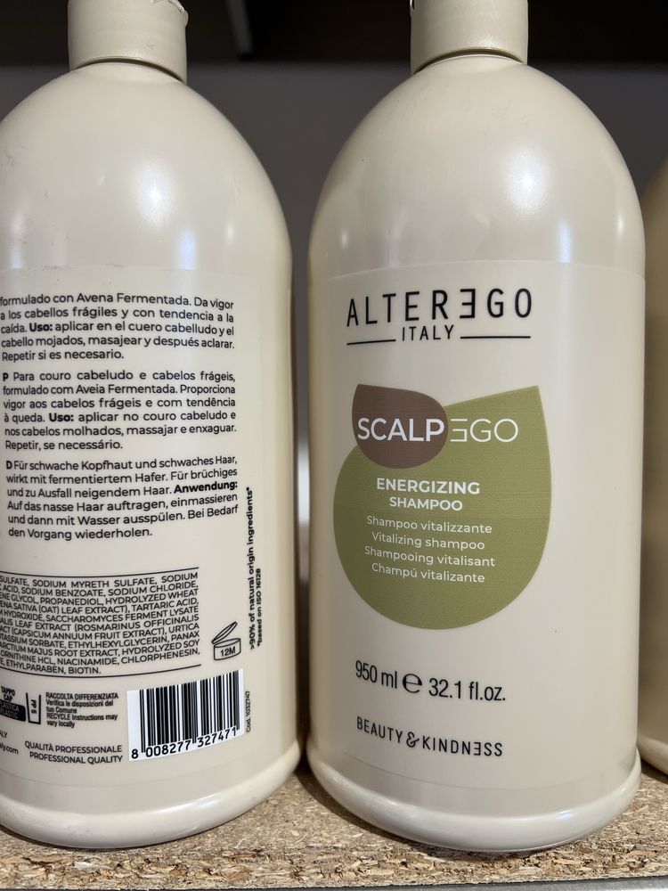 Alter Ego ScalpEgo Energizing Відновлювальний шампунь
