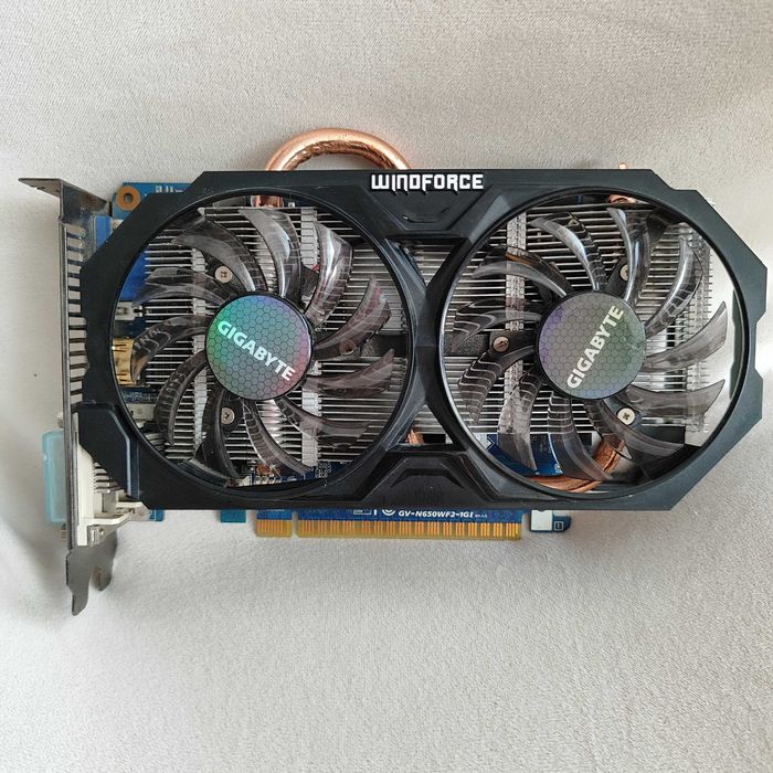 Відеокарта Gigabyte GeForce GTX650 1gb