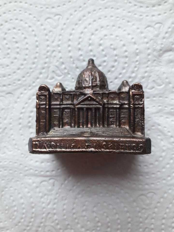 Katedra Notre Dame Miniatura z brązu