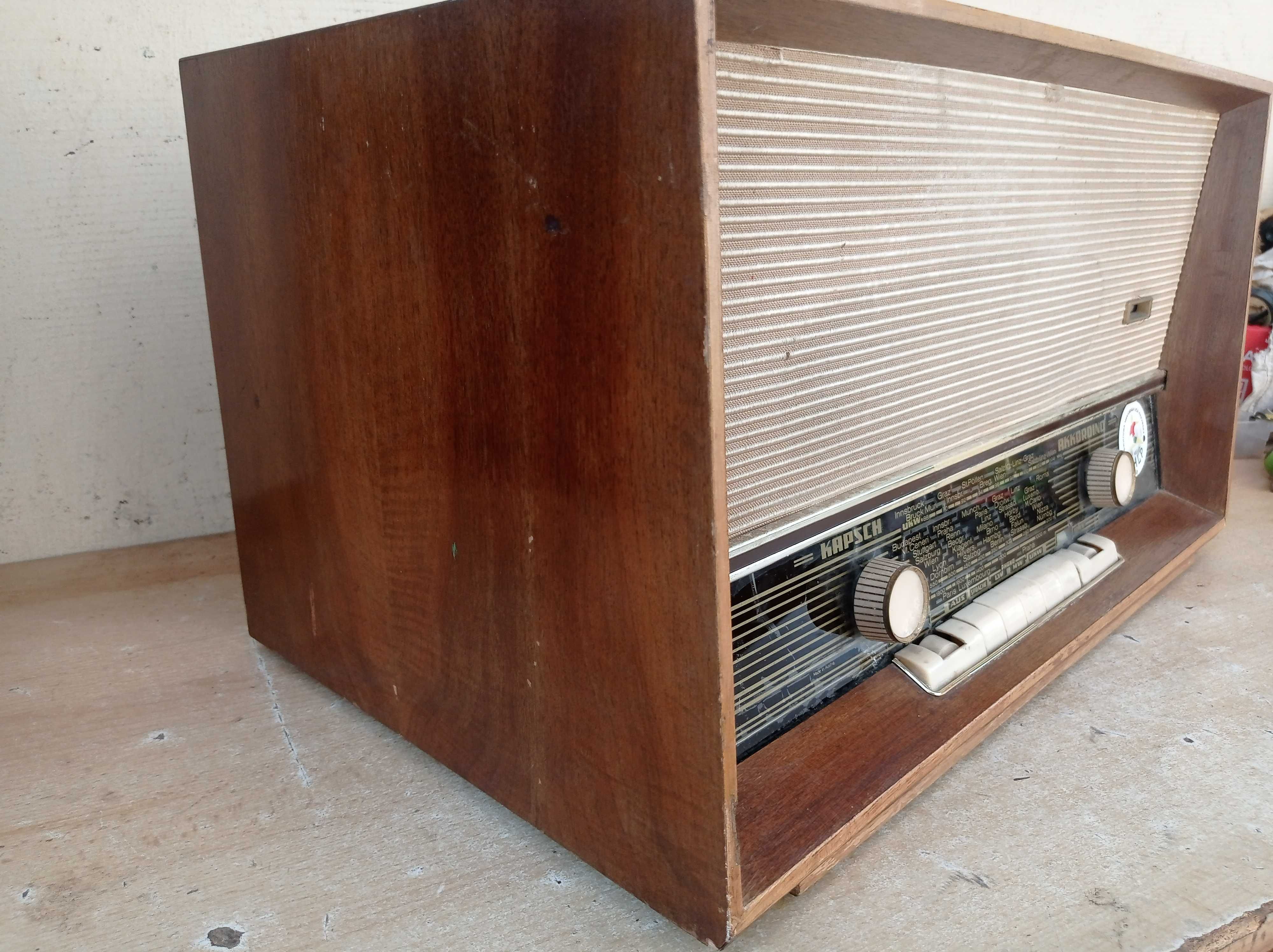 Akkordino Phono-Kapsch -1962 -GRA - stare radio