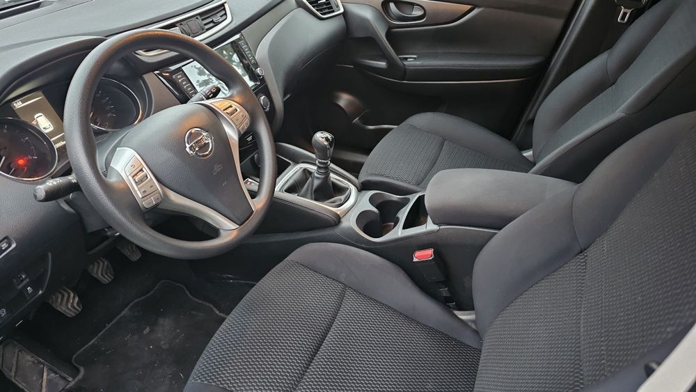 Nissan Qashqai 1.5 dCi 2016r, biały, Android, radar, czujniki, zadbany