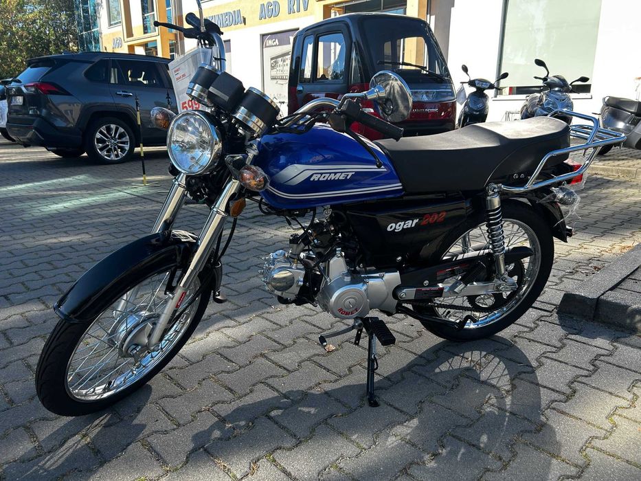 Motorower Romet Ogar 202 - Nowy! Wyprzedaż!
