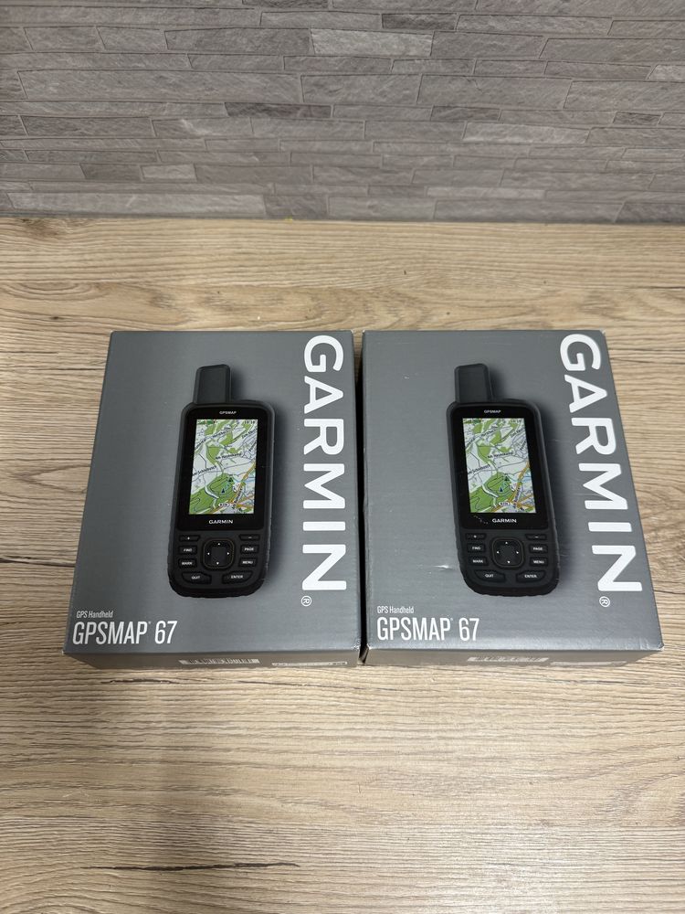 Garmin GPSMAP 67 – новий туристичний GPS-навігатор
