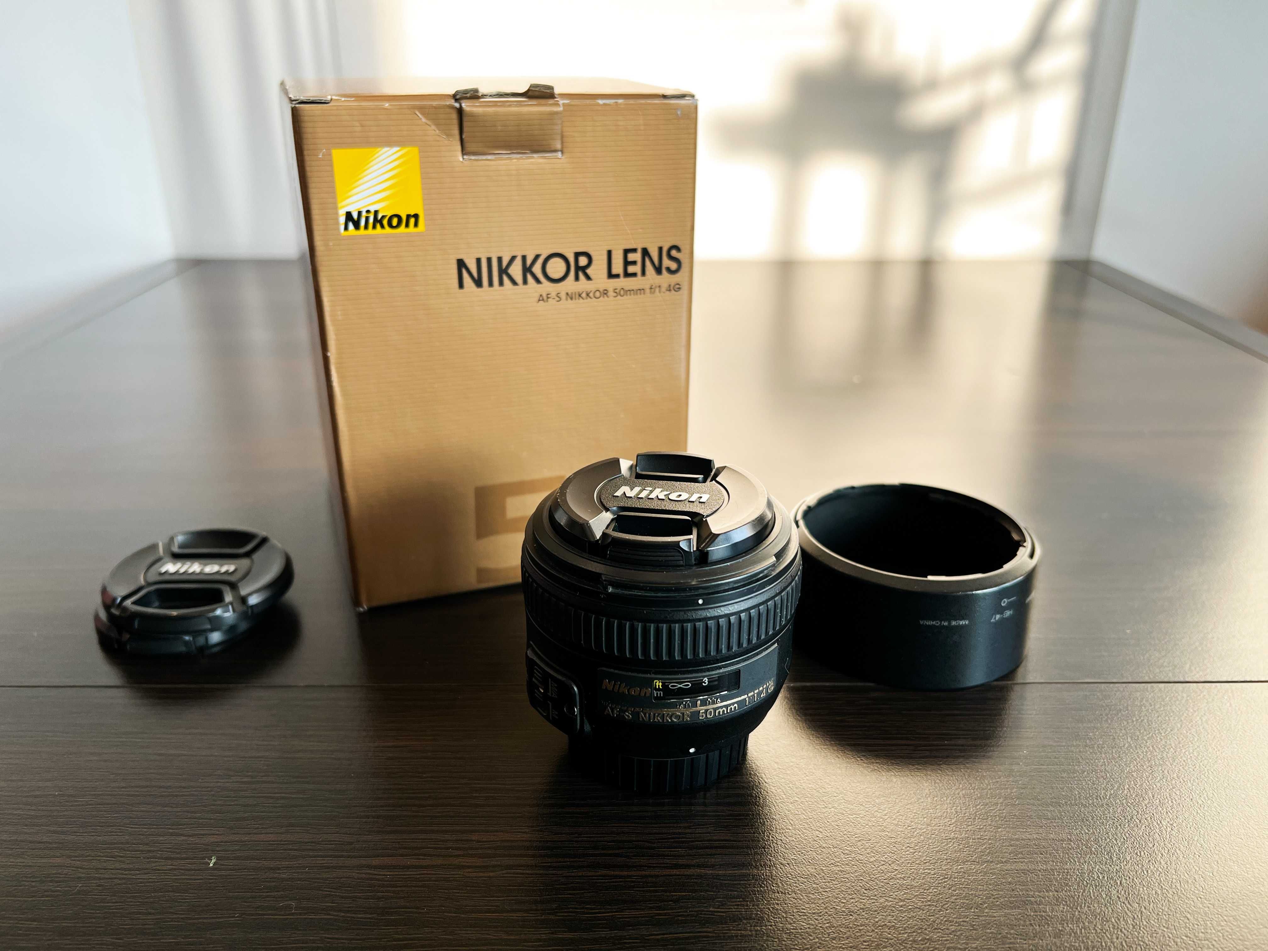 Obiektyw AF-S Nikkor 50mm f1.4 G