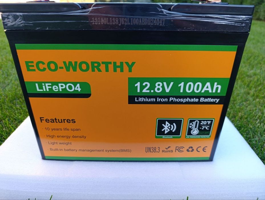 Eco-Worthy 12.8v 100ah Lifepo4 акумулятор ‼️ 12 вольт + 100ah