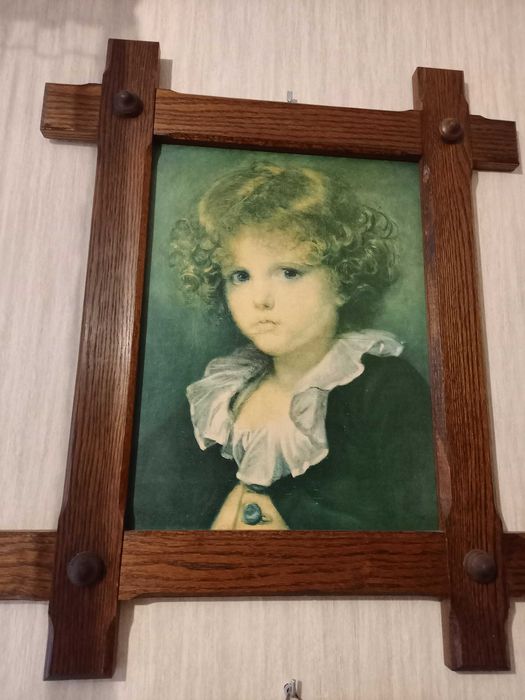 reprodukcja obrazu "Portret chłopca" J.B. Greuze - nowa niższa cena