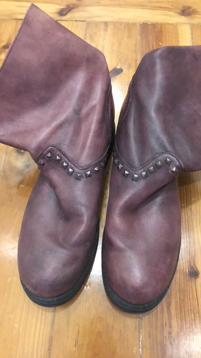 Botas em pele marca Sisley (Londres) n40