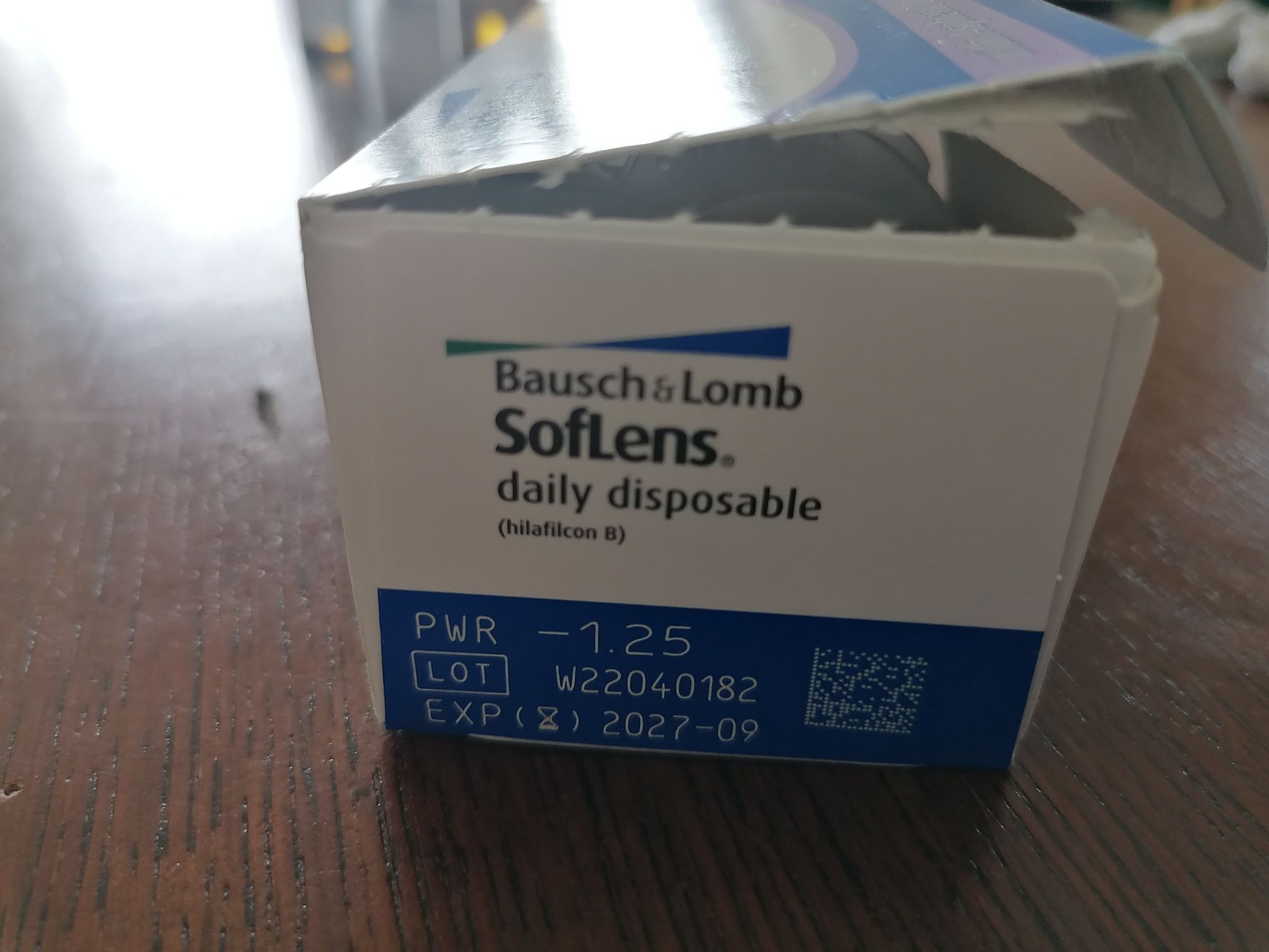 Soczewki SofLens -1,25