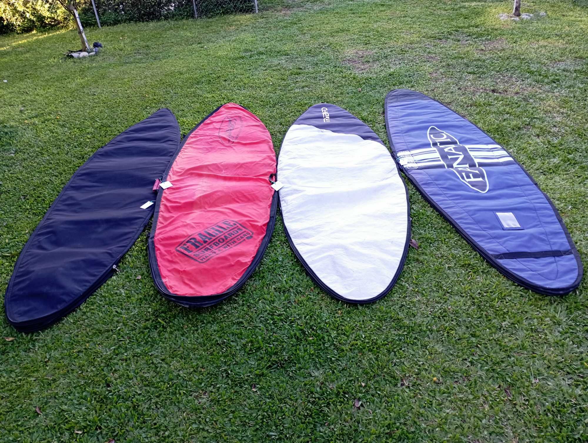 Sacos para pranchas de windsurf, velas e mastros ou surf desde 40 €