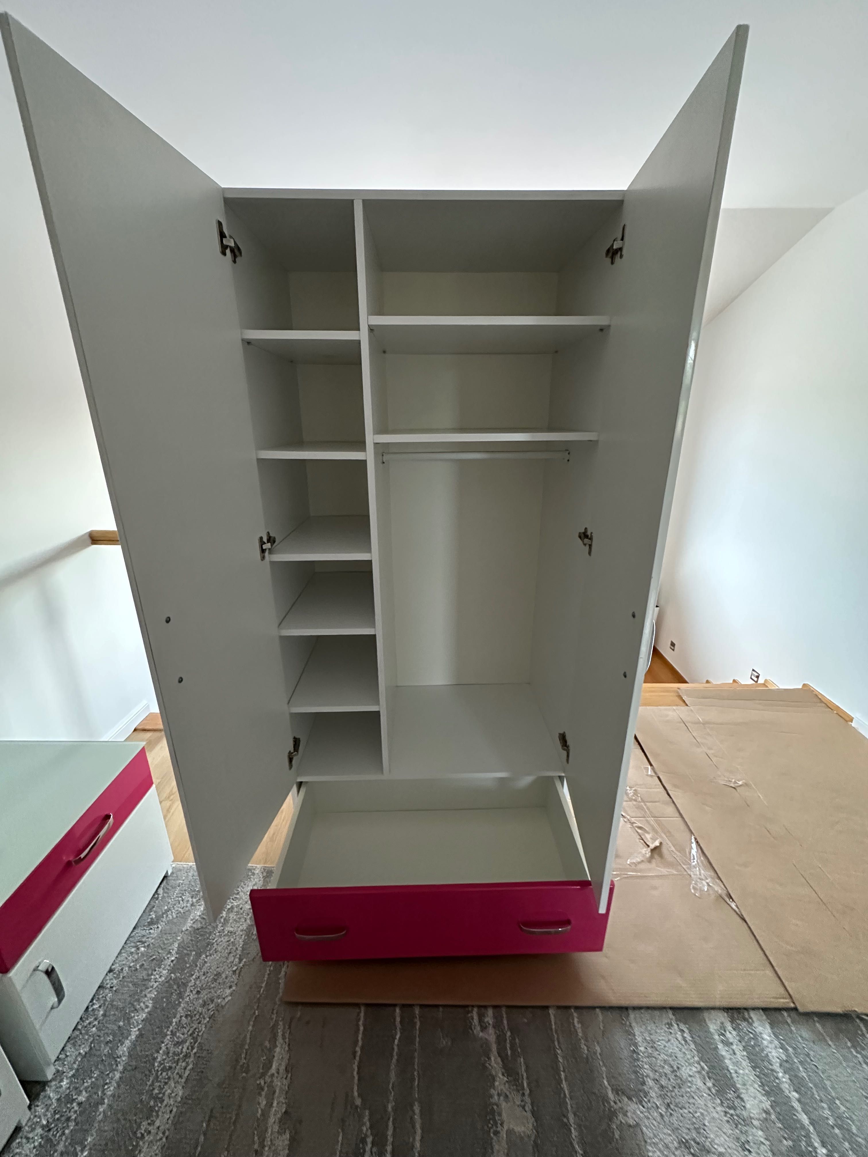 Szafa dwudrzwiowa 185x90x54 cm Solidna Robiona na Zamówienie OKAZJA!!!