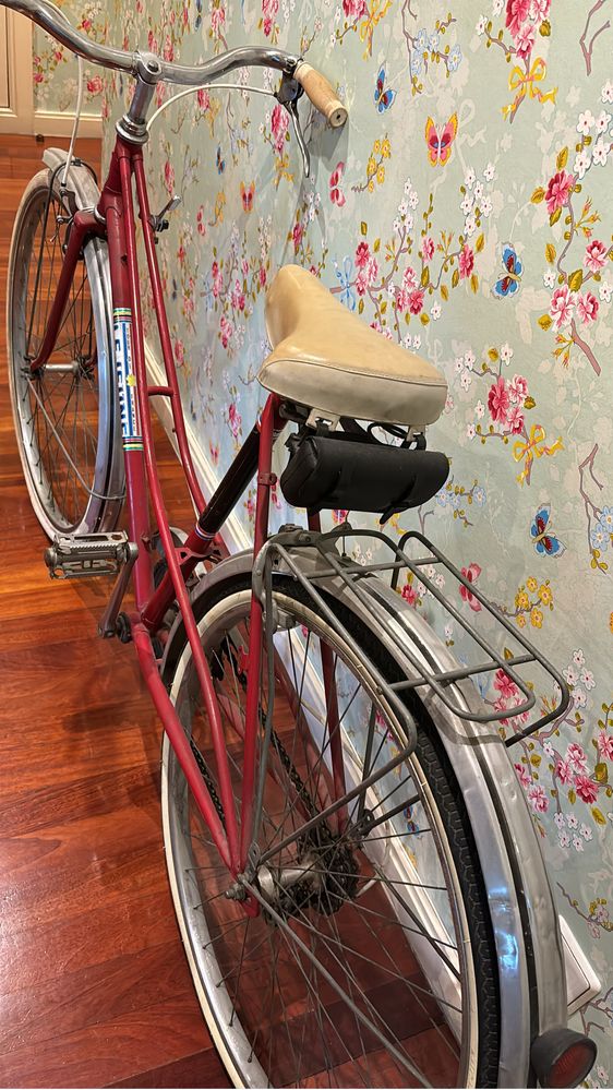 Bicicleta pasteleira vintage