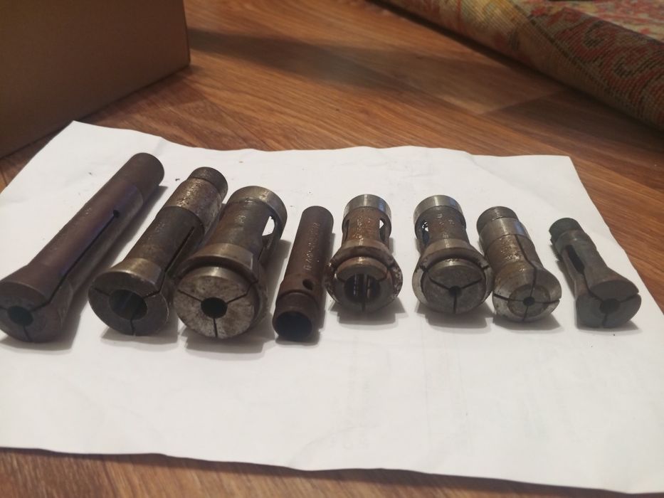 Цанги комплект 8 шт