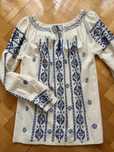 bluzka vintage haftowana
