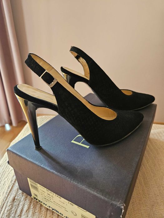 Czółenka bez pięty Ryłko