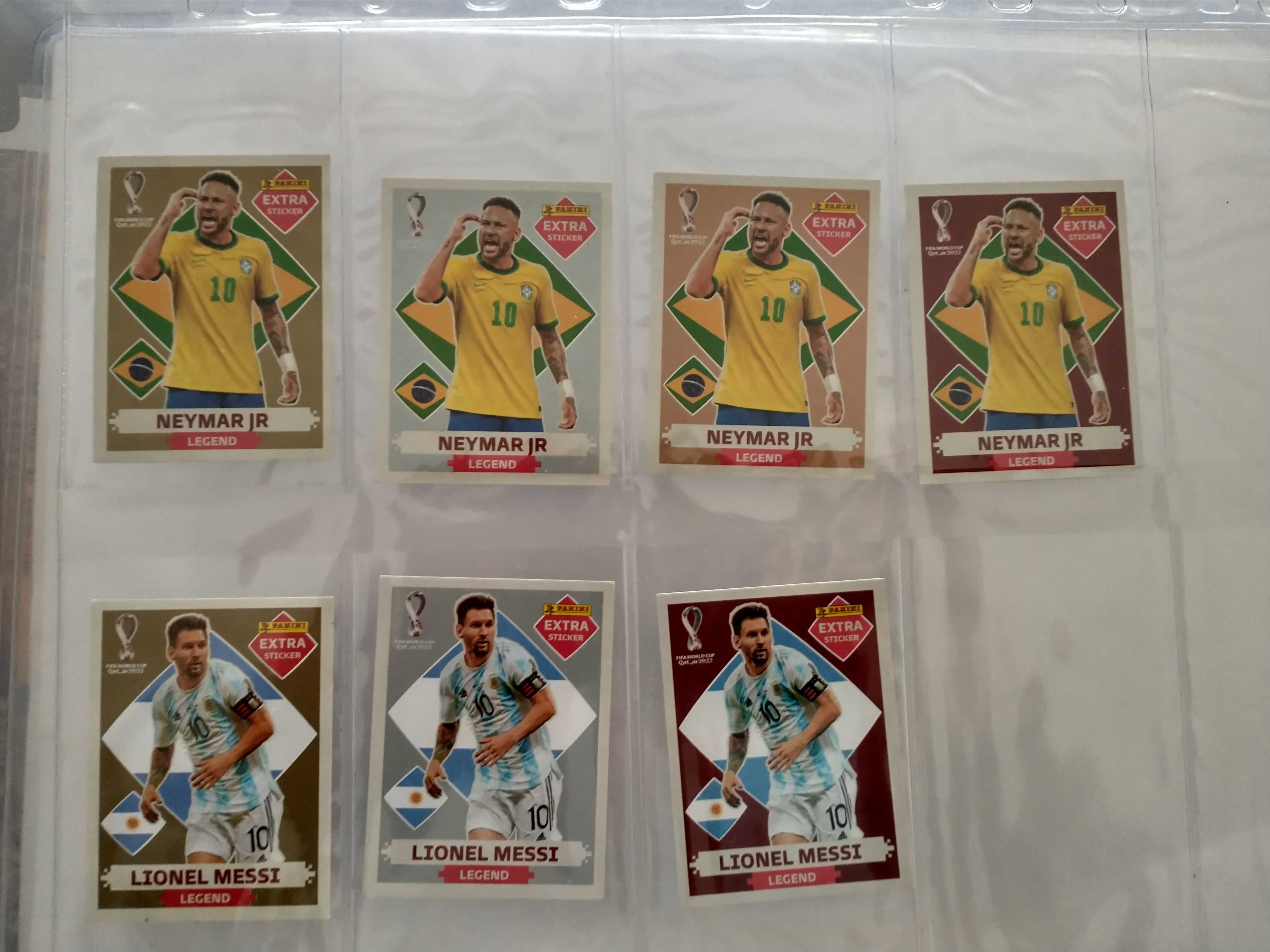 Cromos Legends Mundial Catar 2022 Panini