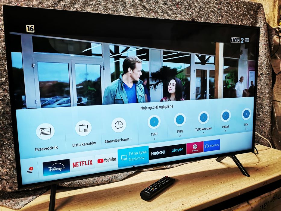 43" Samsung Smart TV 4k  2020r  Wifi led telewizor air play telewizor