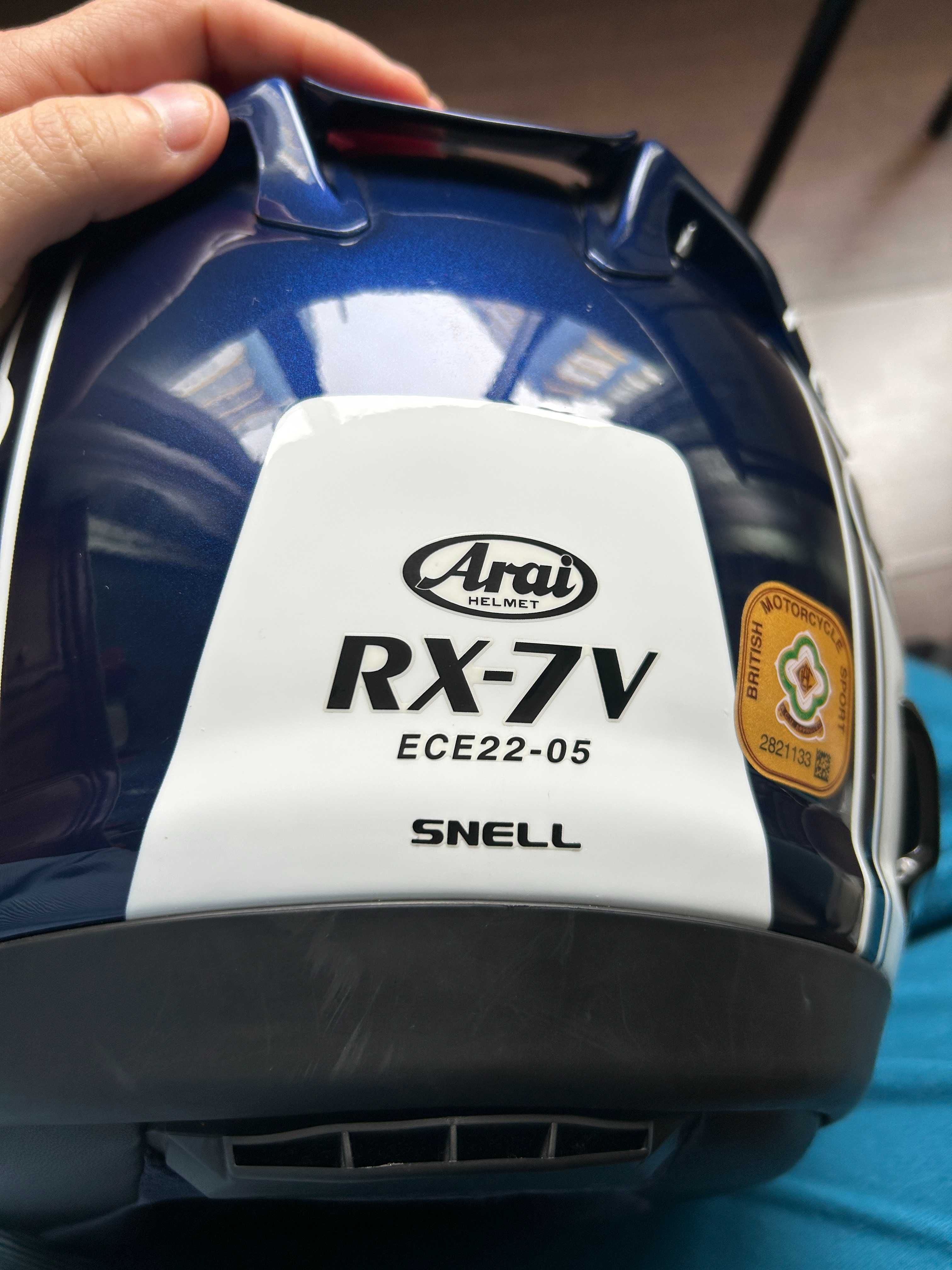 Capacete Arai RX-7V Drudi Performace como novo