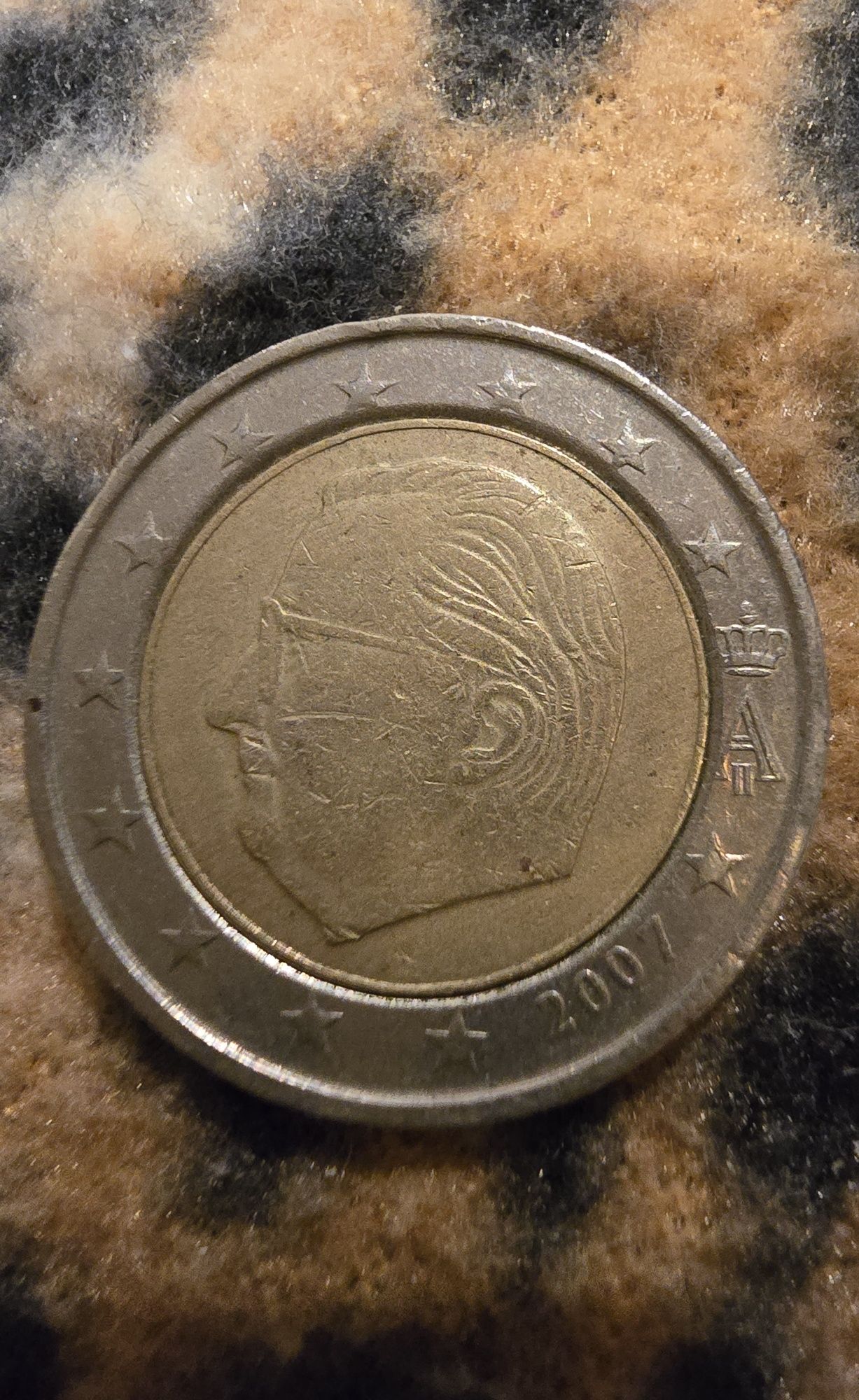 Moeda 2 € Comemorativa ( Defeito de Cunhagem )