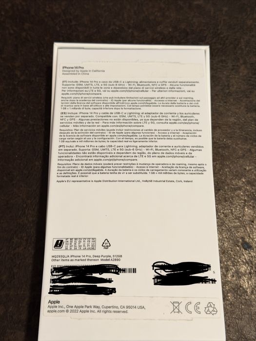 iPhone 14 Pro 512 GB Deep Purple