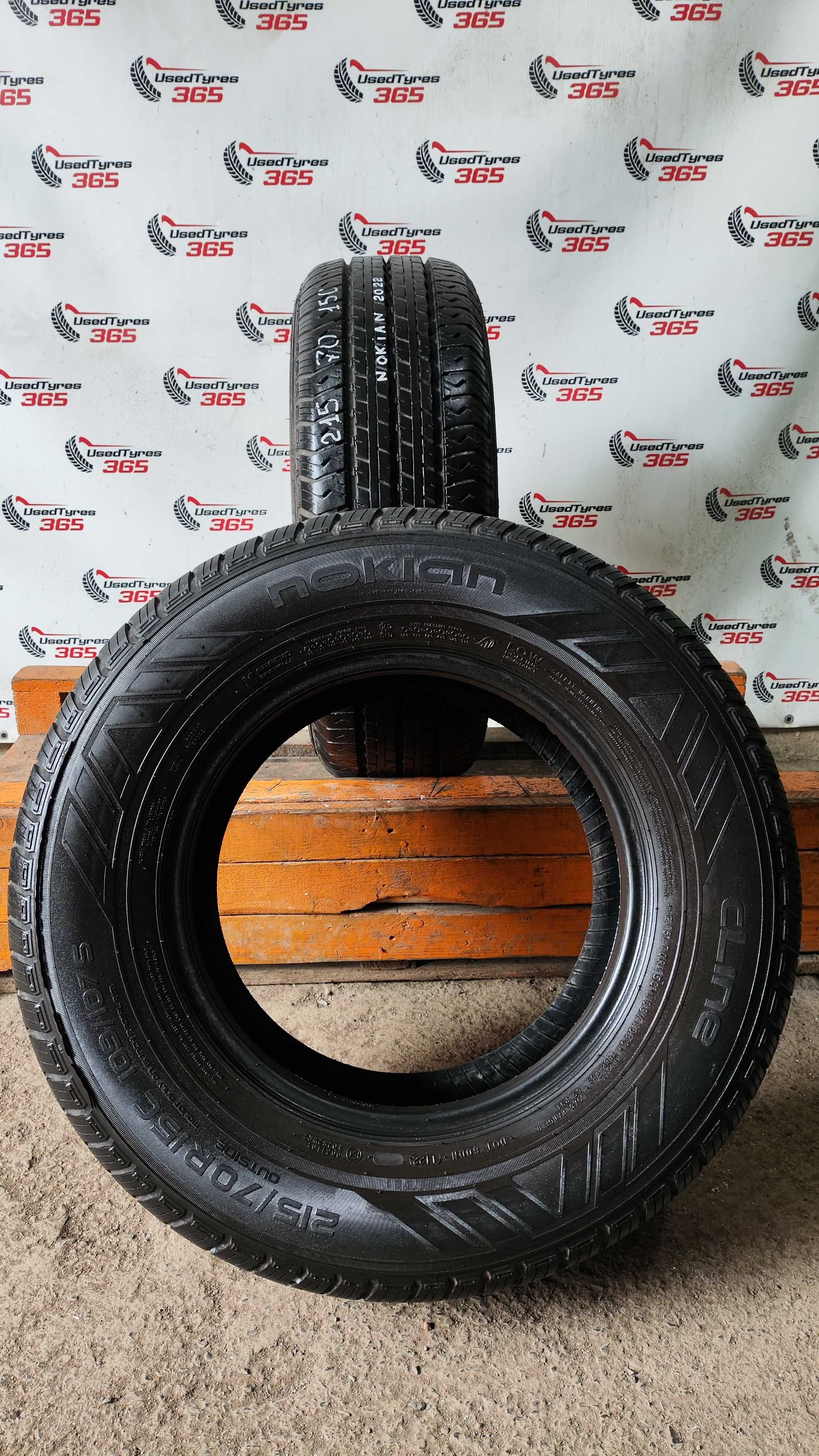 БЕЗ ПРЕДОПЛАТ Шини/Резина/Колеса Nokian 215 70 R15C 109/107S Літо №307