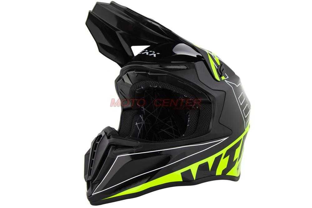 Kask Crossowy BLEXX MD-902 seledyn rozmiar M Homologacja ECE R22-06