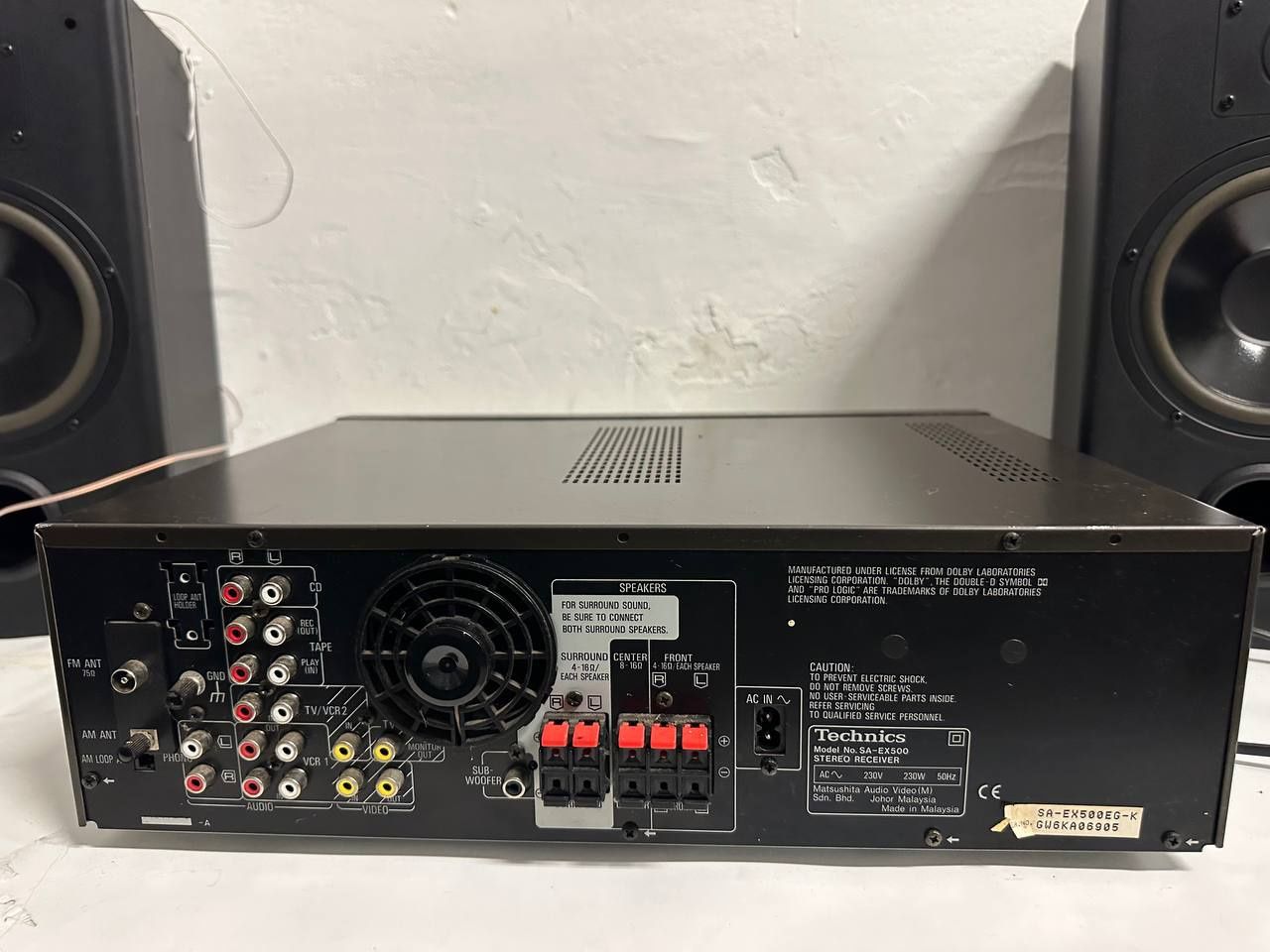 Amplituner Technics SA-EX500, Japan, 2*100 Watt.