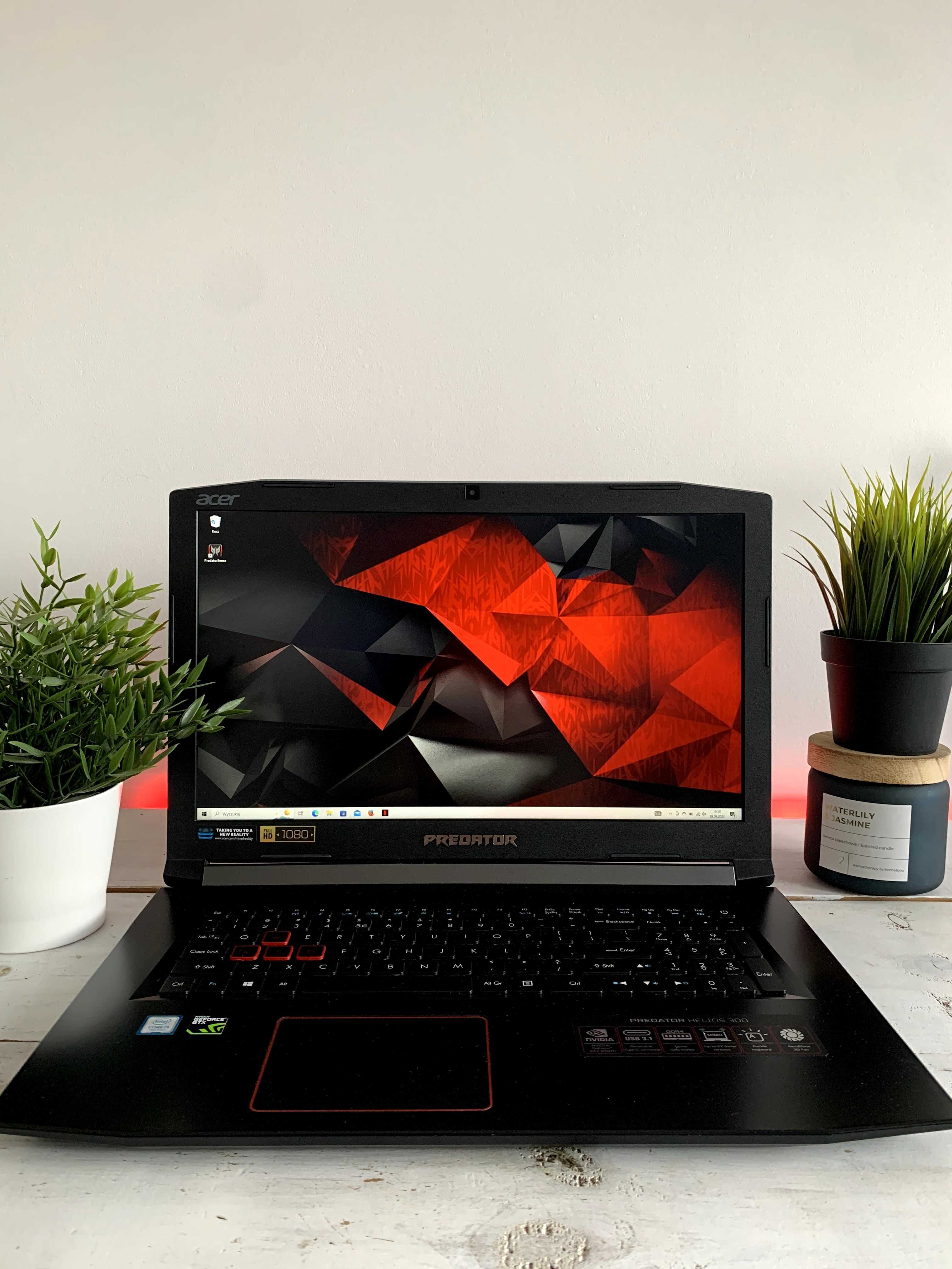 Laptop Acer predator helios 300 17.3" Intel core i7