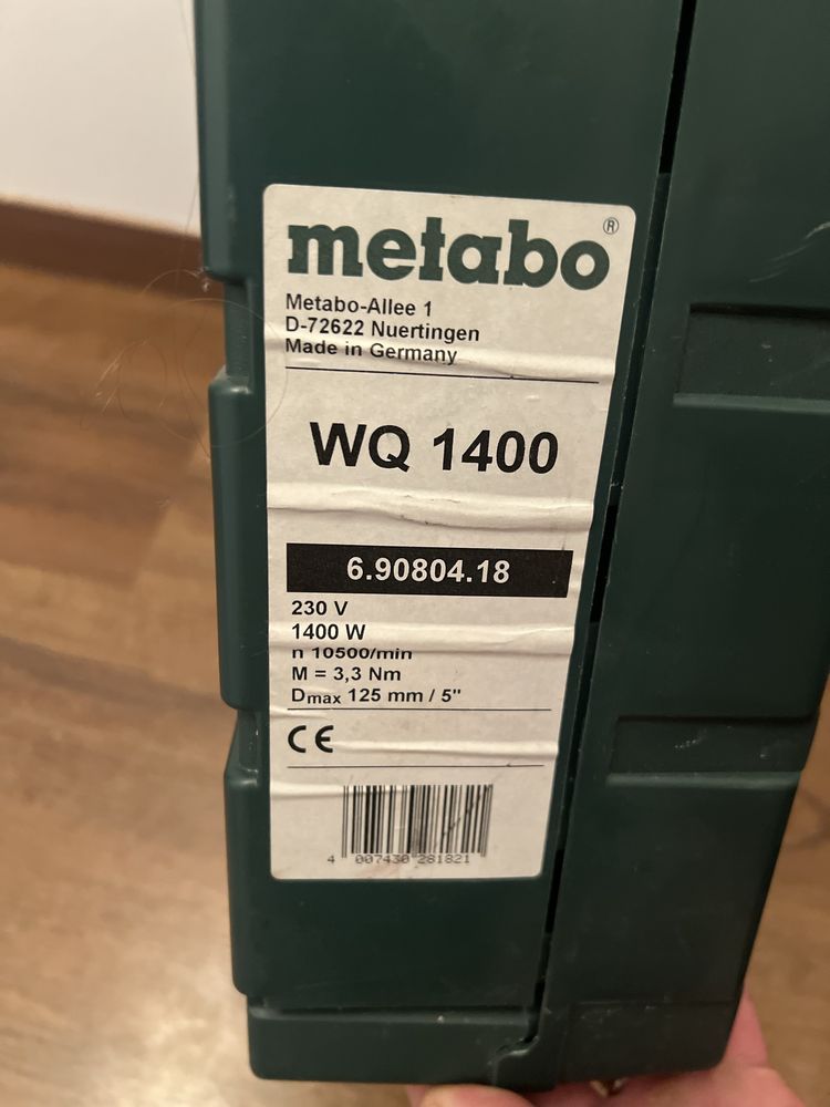 Rebarbadora Metabo