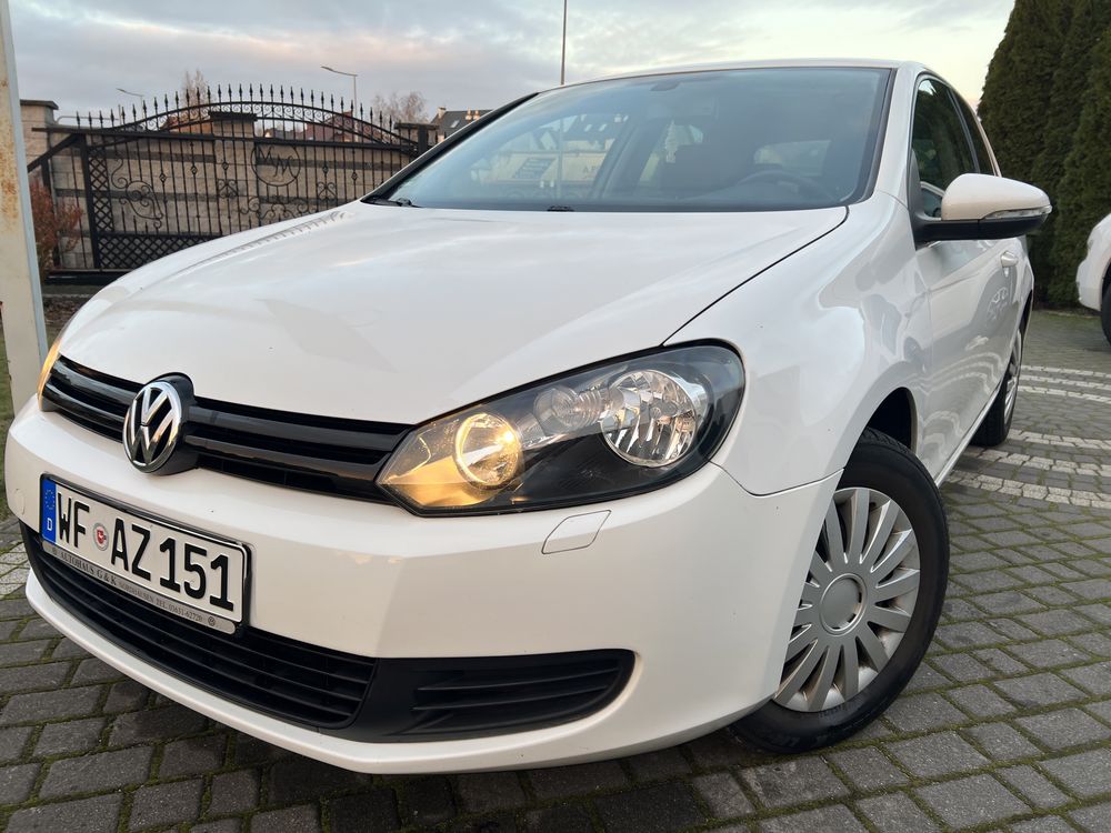 VW Golf 6 Biały 3-drzwi 1,4MPI 80km Klimatronic alusy NIEMCY