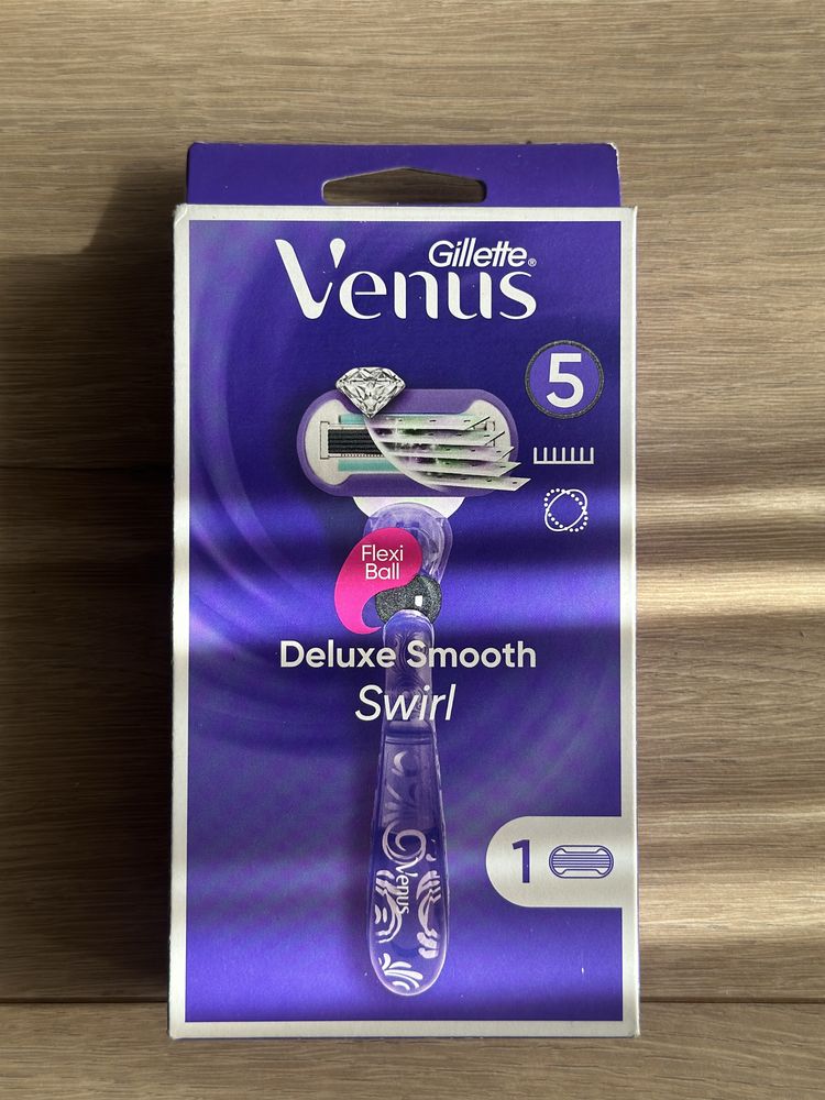 Venus Gillette Deluxe Smooth Swirl maszynka + 1 ostrze