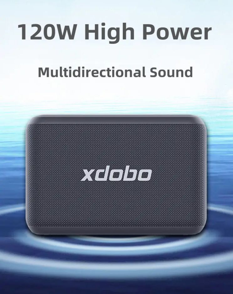 Xdobo X8 Pro 120Вт Караоке Портативная Bluetooth колонка 2 Микрофона