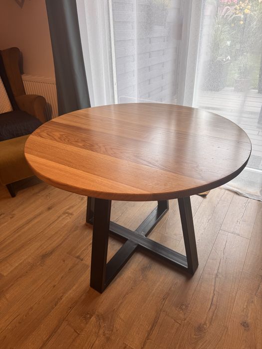 Stół dębowy Loft naturalne drewno