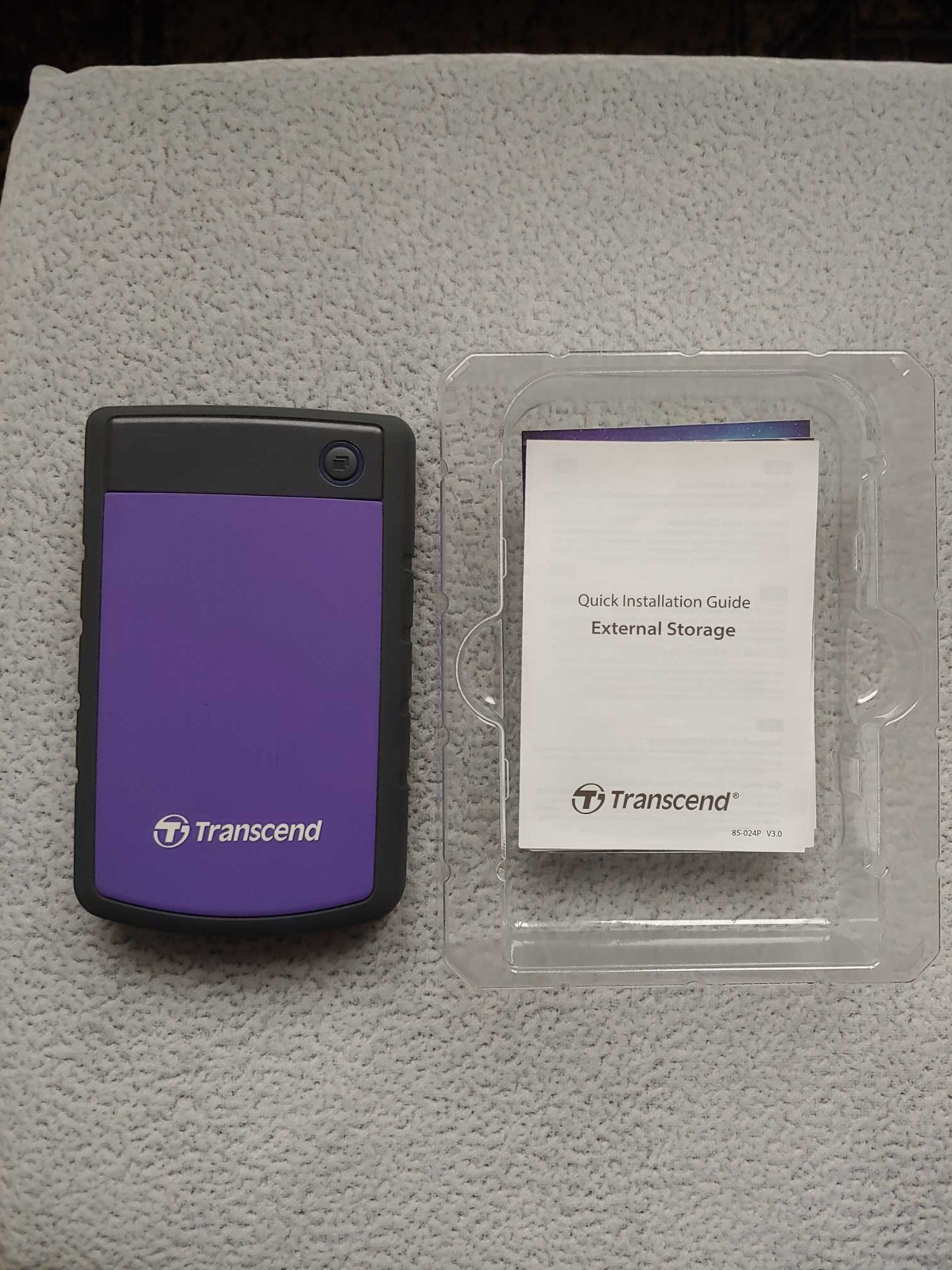 Жорсткий диск Transcend StoreJet 25H3P 4TB 5400rpm 8MB TS4TSJ25H3P 2.5