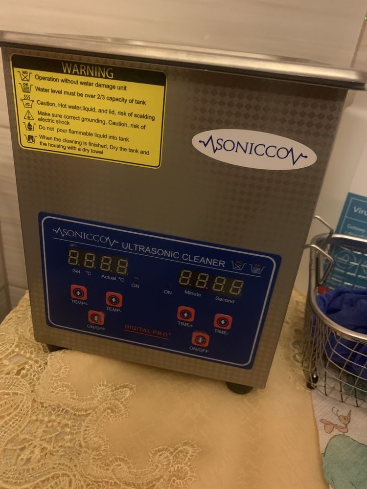 Myjka ultradzwiekowa 2 L sprawna