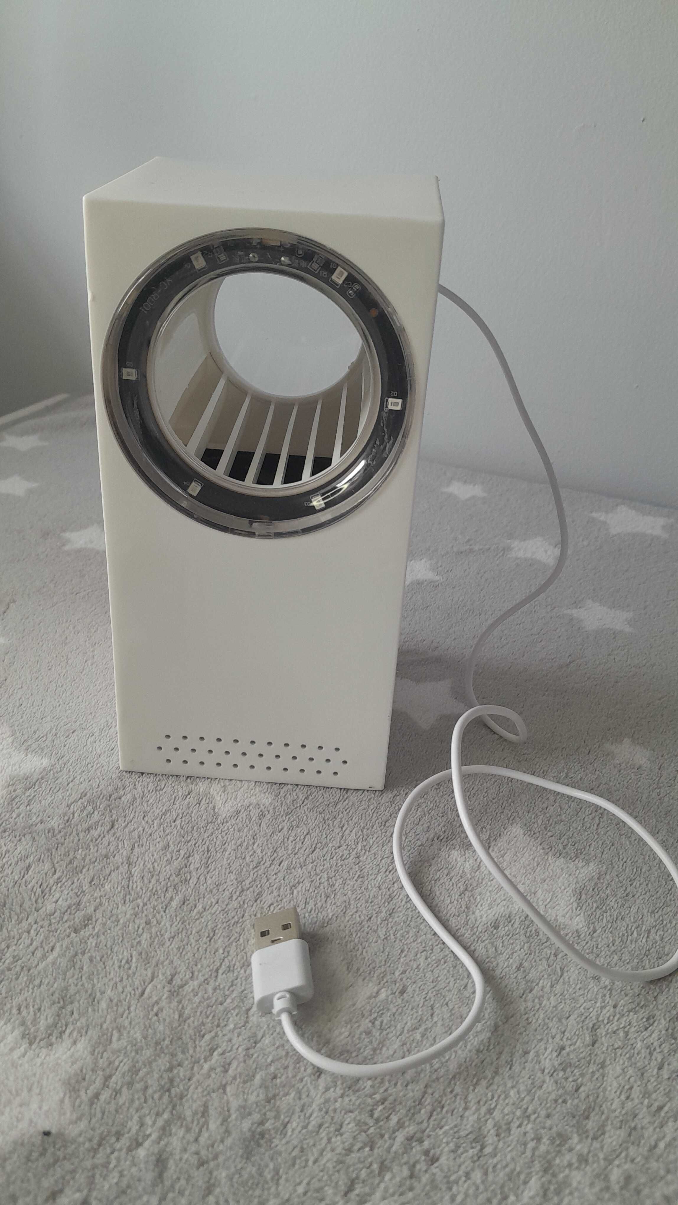 Lampa Owadobójcza UV na Komary USB Kolor Biały