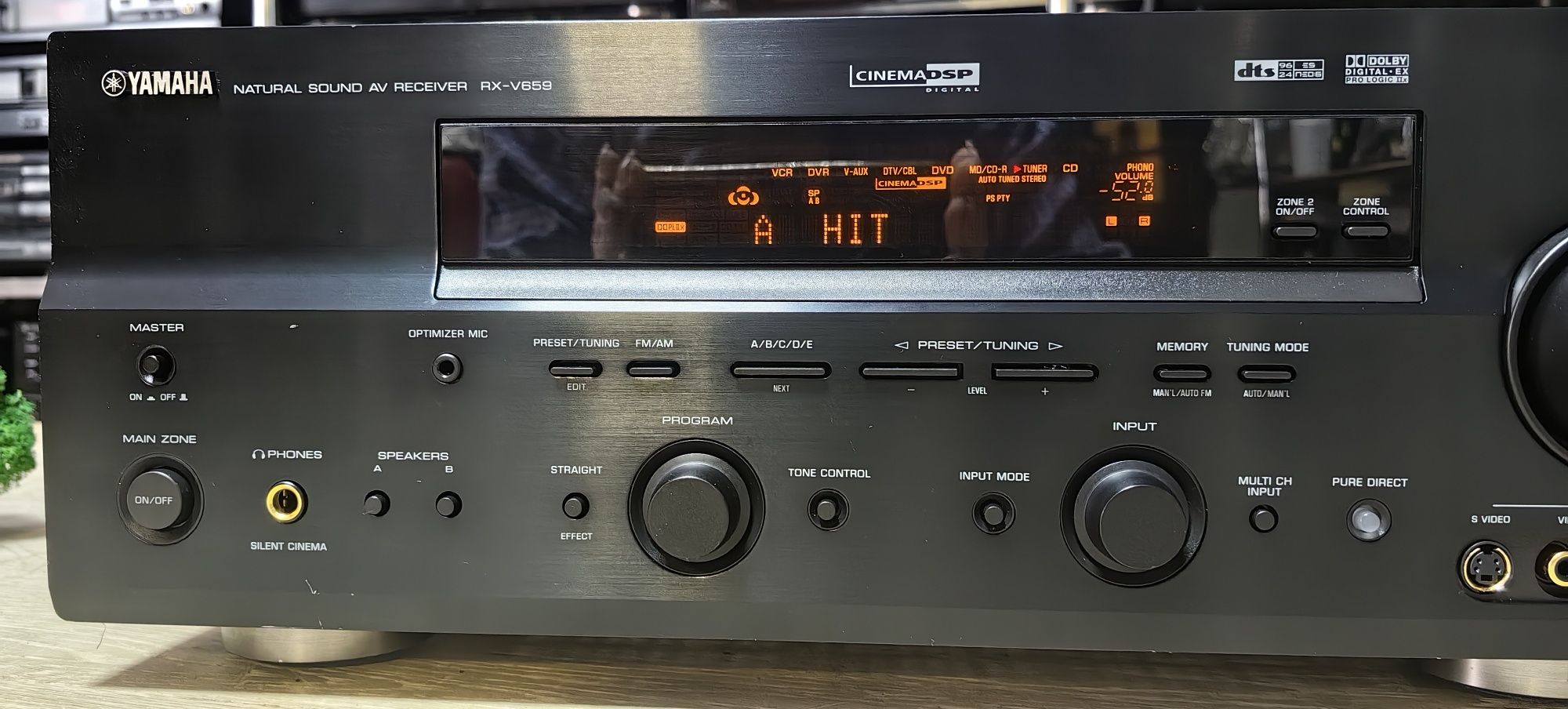 Ресивер Yamaha RX-V659/Optical/4Ω
